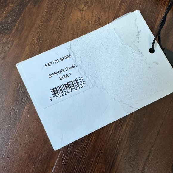 NWT MATTEAU Floral Print Petite Brief Bikini Bottom in Spring Daisy - Picture 9 of 10